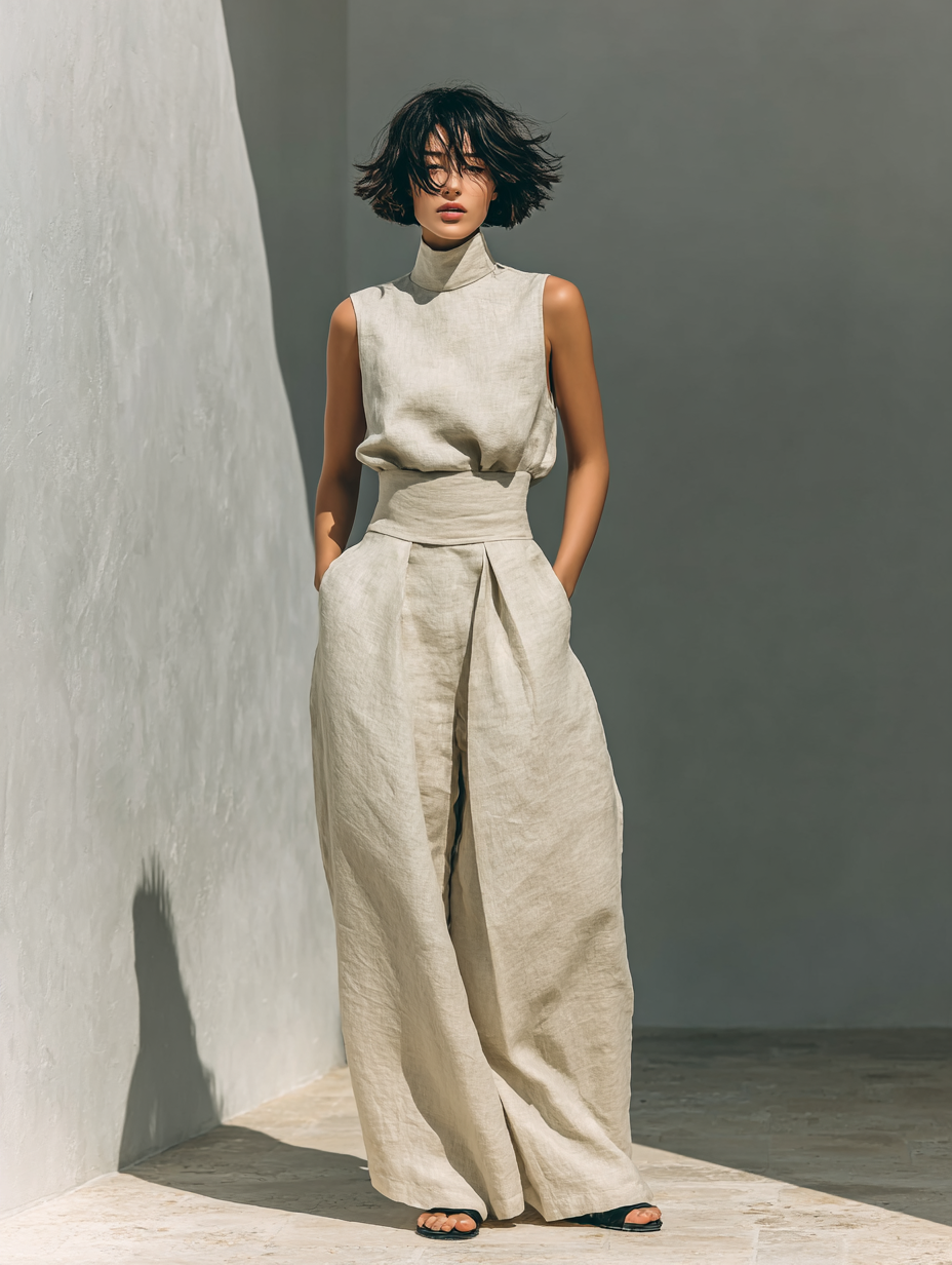 Maria™ | Conjunto de Top y Pantalón Palazzo
