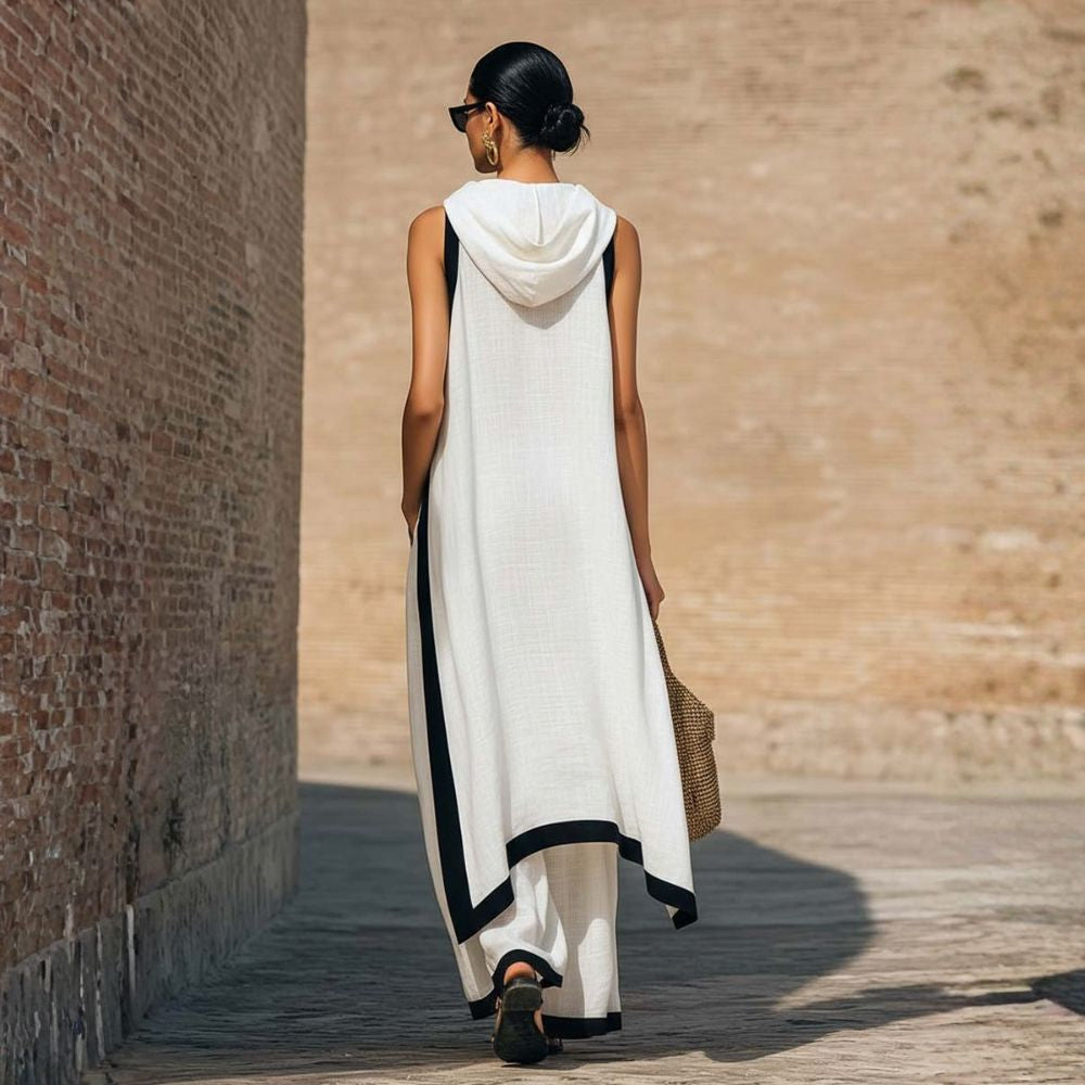 Jovanne™ | Conjunto Elegante Efecto Lino