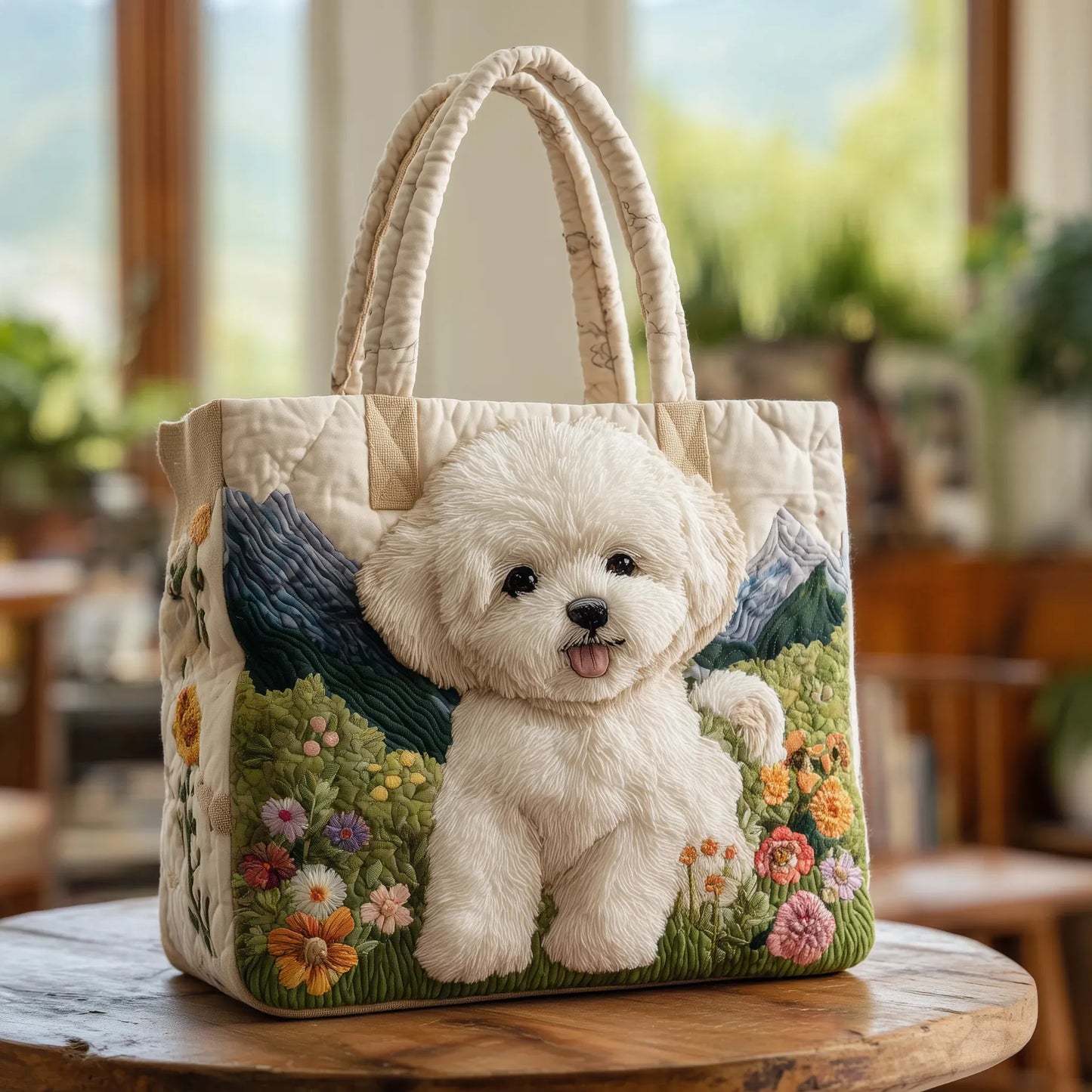 Capitoné™ | Bolso Acolchado Artesanal Perrito