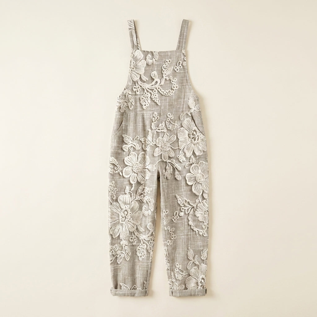 Alessia™ | Mono beige floral