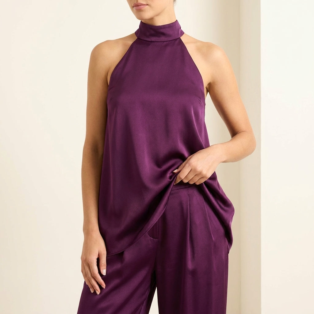 Mira™ | Conjunto Halter Elegante con Pantalón
