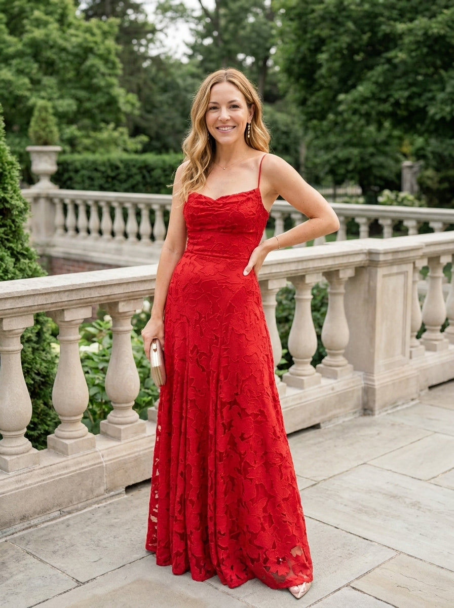 Serena™ | Vestido Maxi de Encaje Elegante