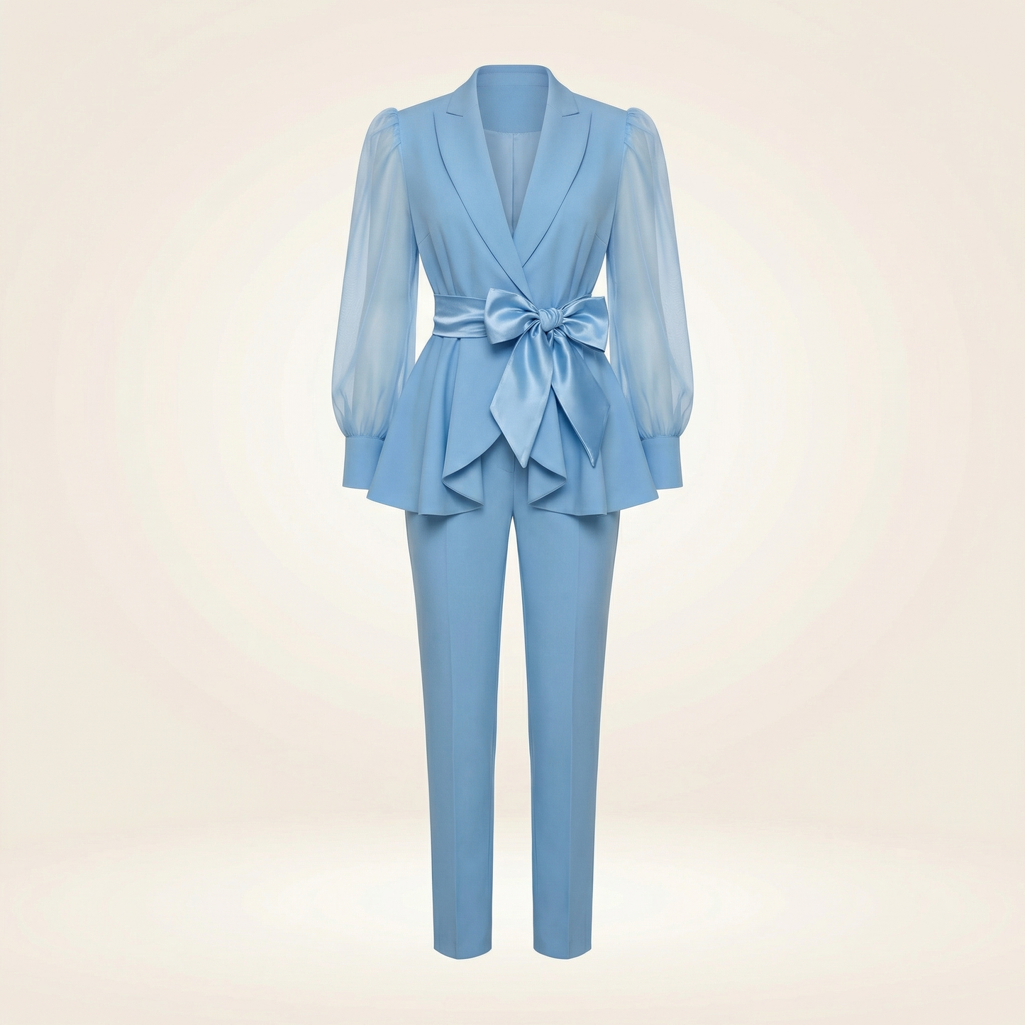 Valentina™ | Blazer con lazo y pantalón a juego