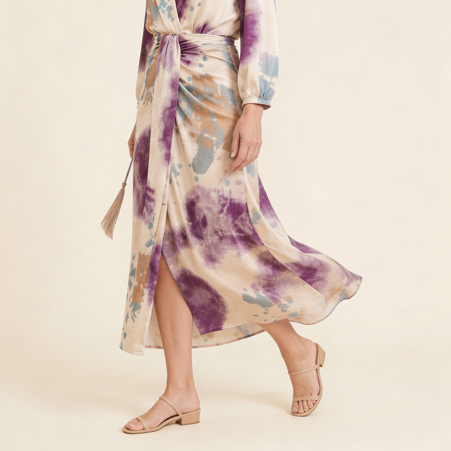 Valeria™ | Vestido Elegante Escote en V con Cinturón