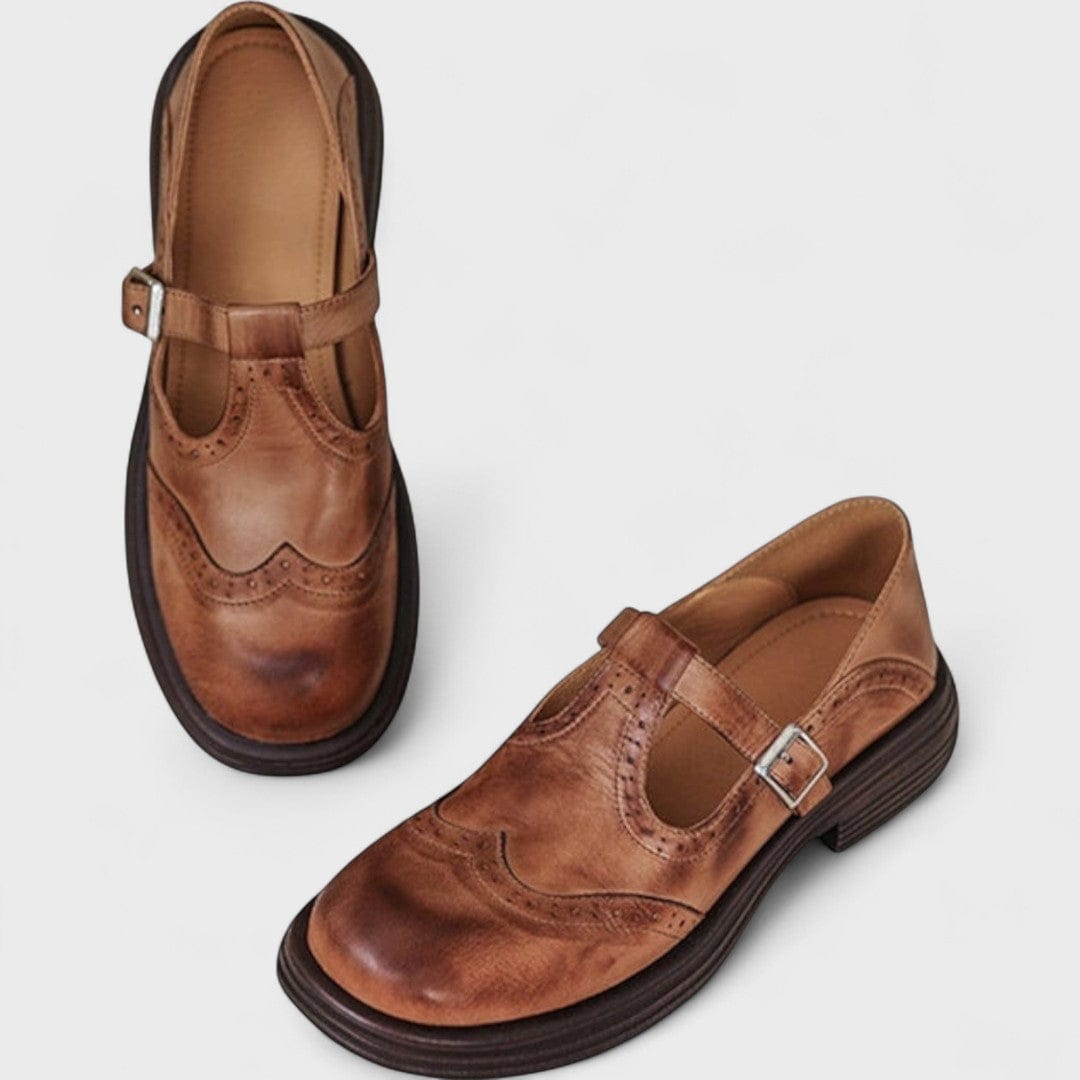 Elisa | Tacones de Piel - 6CM