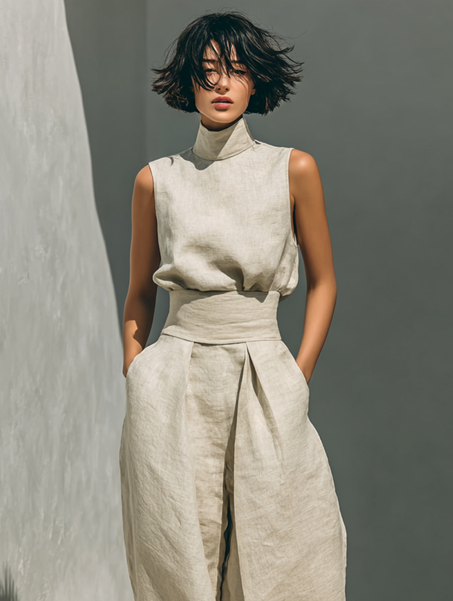 Maria™ | Conjunto de Top y Pantalón Palazzo