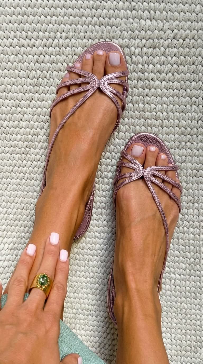 Serafina™ | Sandalias Doradas Esencia de Verano