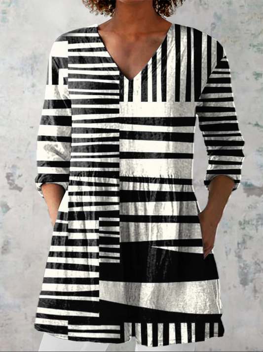 Sophie™ | Blusa Larga con Cuello en V