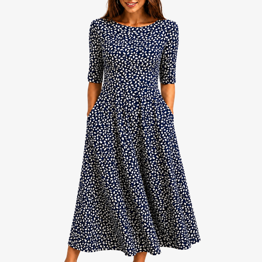 Ottavia™ | Vestido Midi con Bolsillos