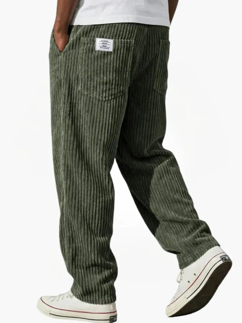 Moratti™ | Pantalón de Pana Wide Leg