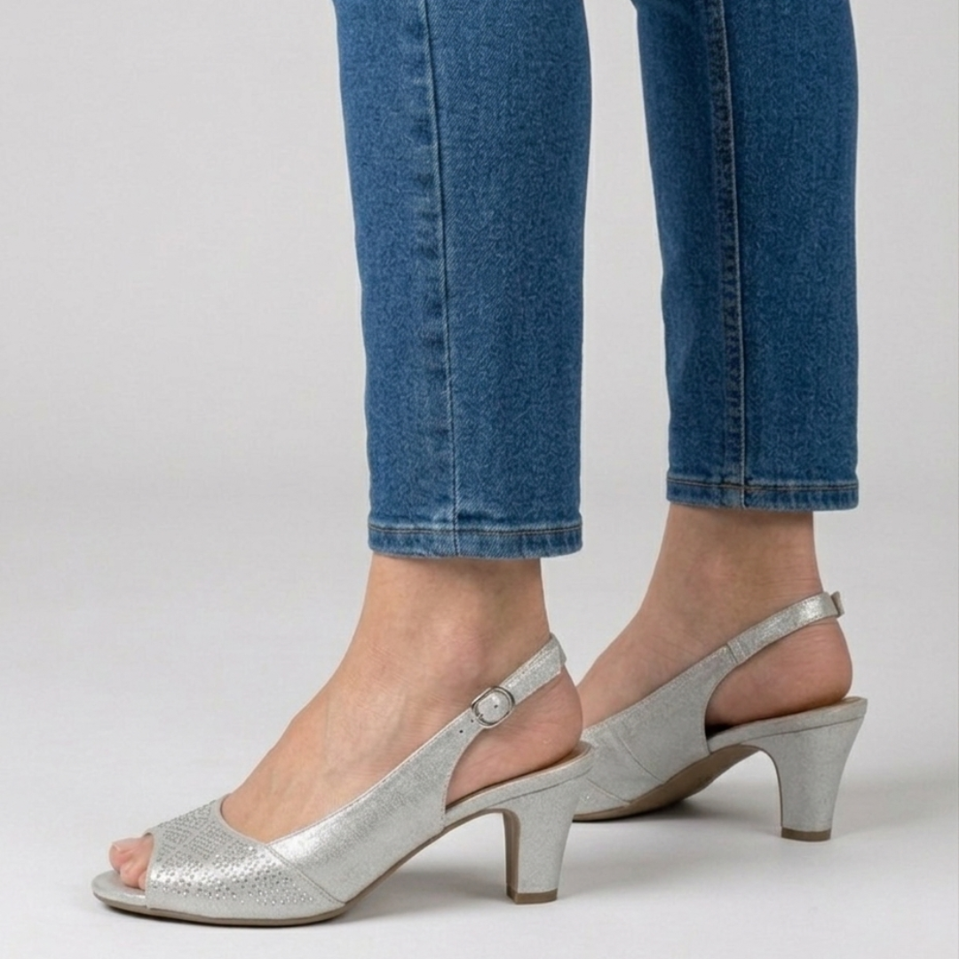 Alana™ | Sandalia de Tacón Cómoda con Suela Amortiguada