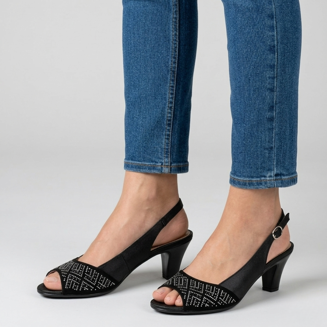 Alana™ | Sandalia de Tacón Cómoda con Suela Amortiguada