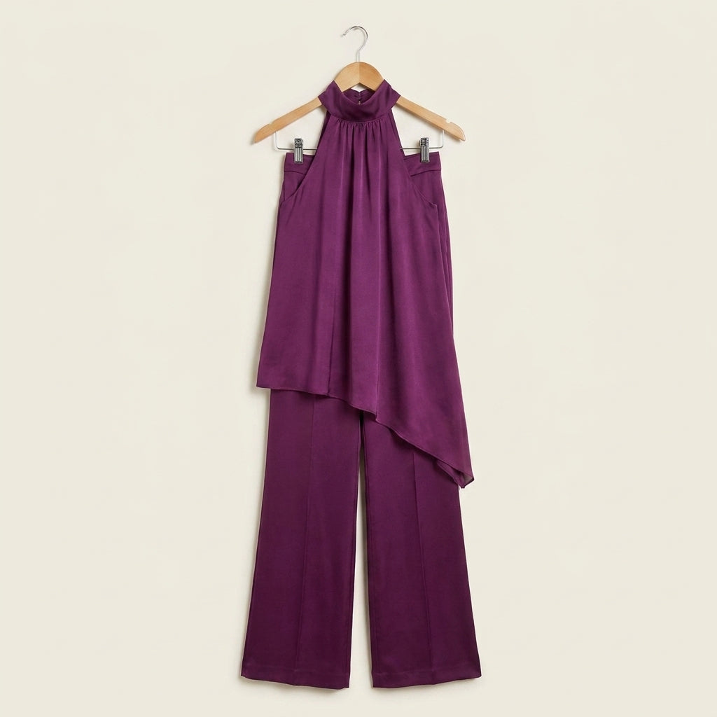Mira™ | Conjunto Halter Elegante con Pantalón