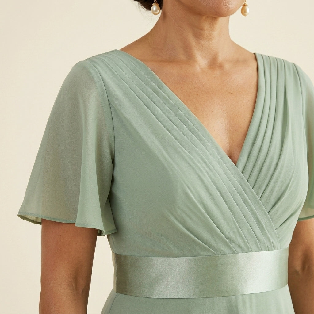Monica™ | Vestido de Gasa para Eventos