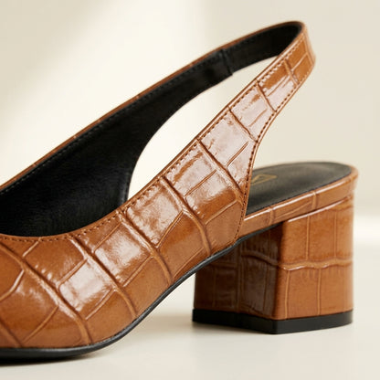 Lili | Zapatos de tacón ancho