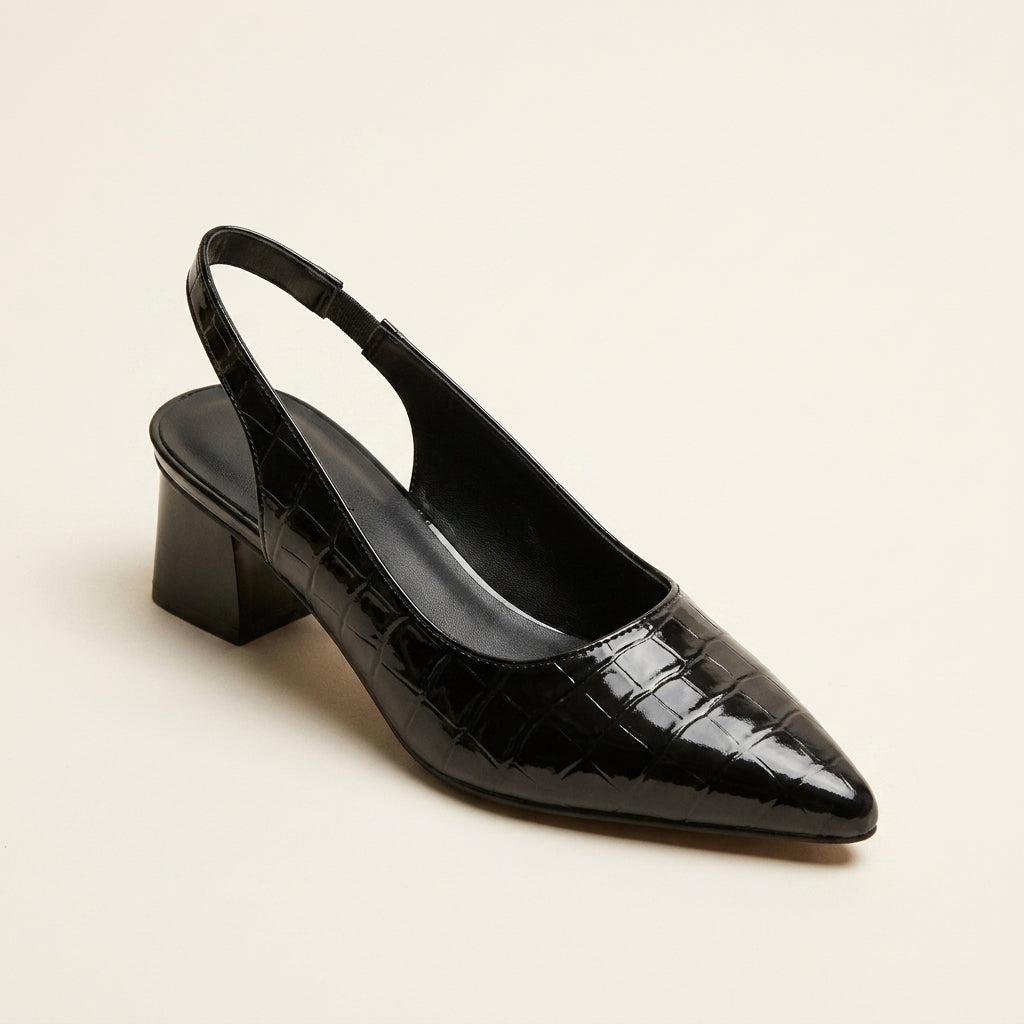 Lili | Zapatos de tacón ancho