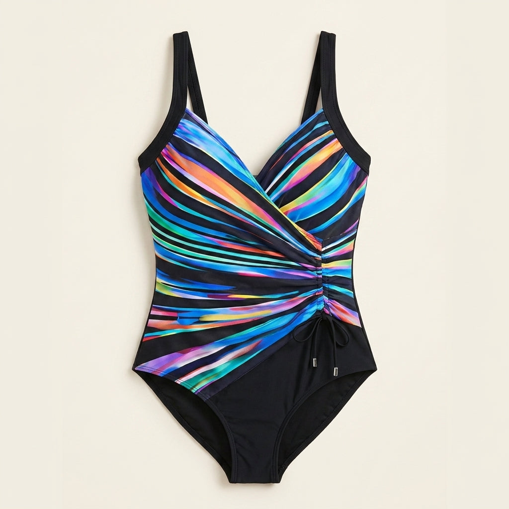 Eloria™ | Bañador Elegante con Estampado Colorido