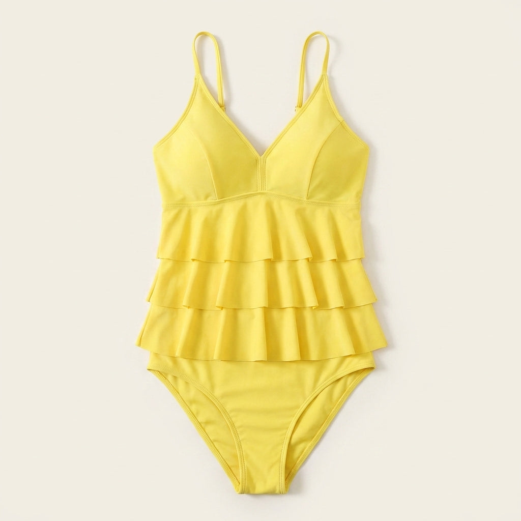 Ondina™ | Tankini Modelador con Volantes