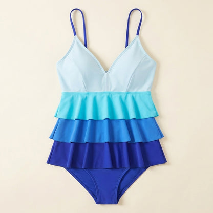 Ondina™ | Tankini Modelador con Volantes