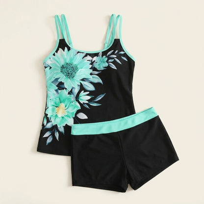 Flor™ | Tankini Floral con Short