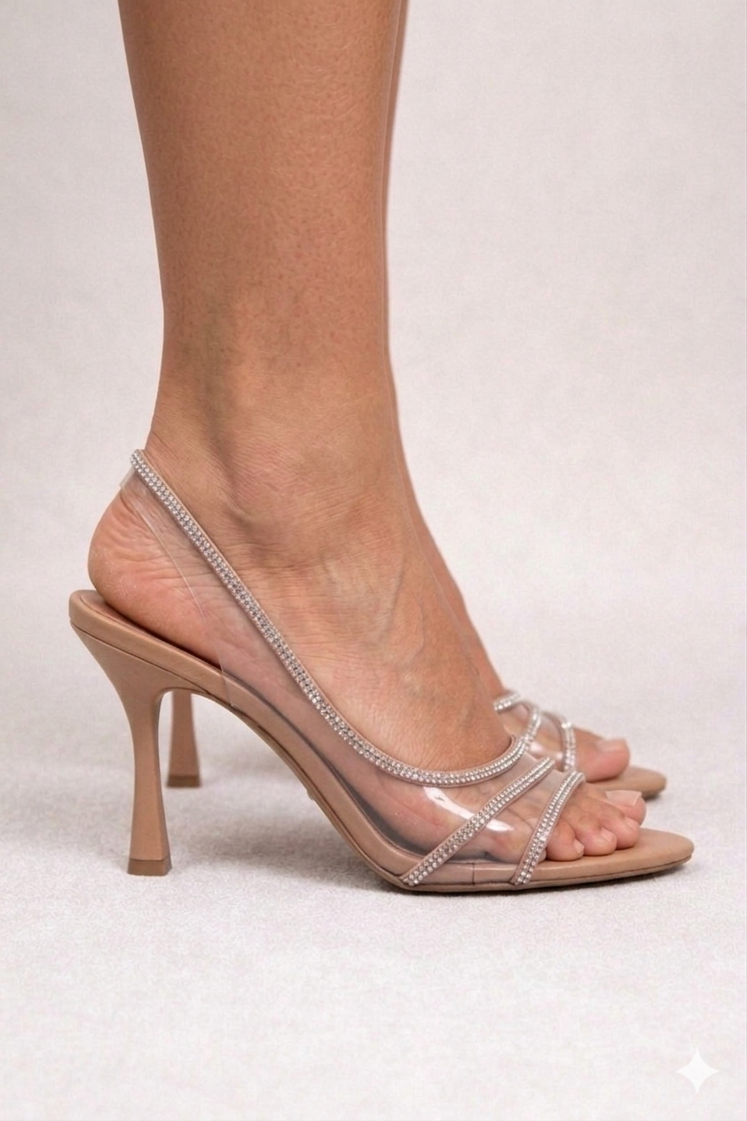 Celestia™ | Sandalias de Cristal Elegantes