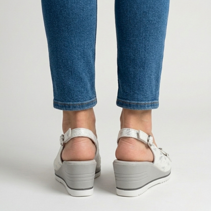 Juliette - sandalo comfort donna con zeppa