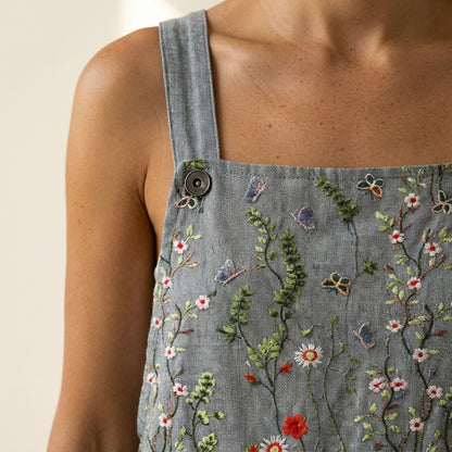 Mía™ | Mono gris floral