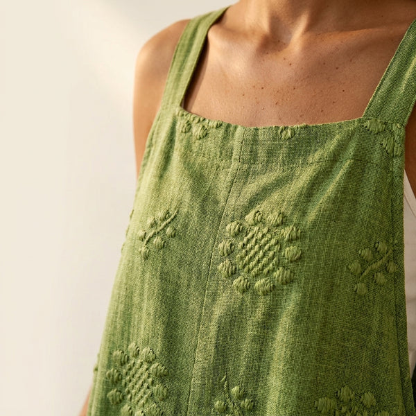 Marta™ | Mono verde texturizado
