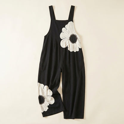 Sofía™ | Mono negro floral