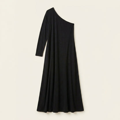 Lily™ | Vestido Maxi Asimétrico de un Hombro