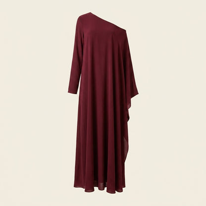 Lily™ | Vestido Maxi Asimétrico de un Hombro
