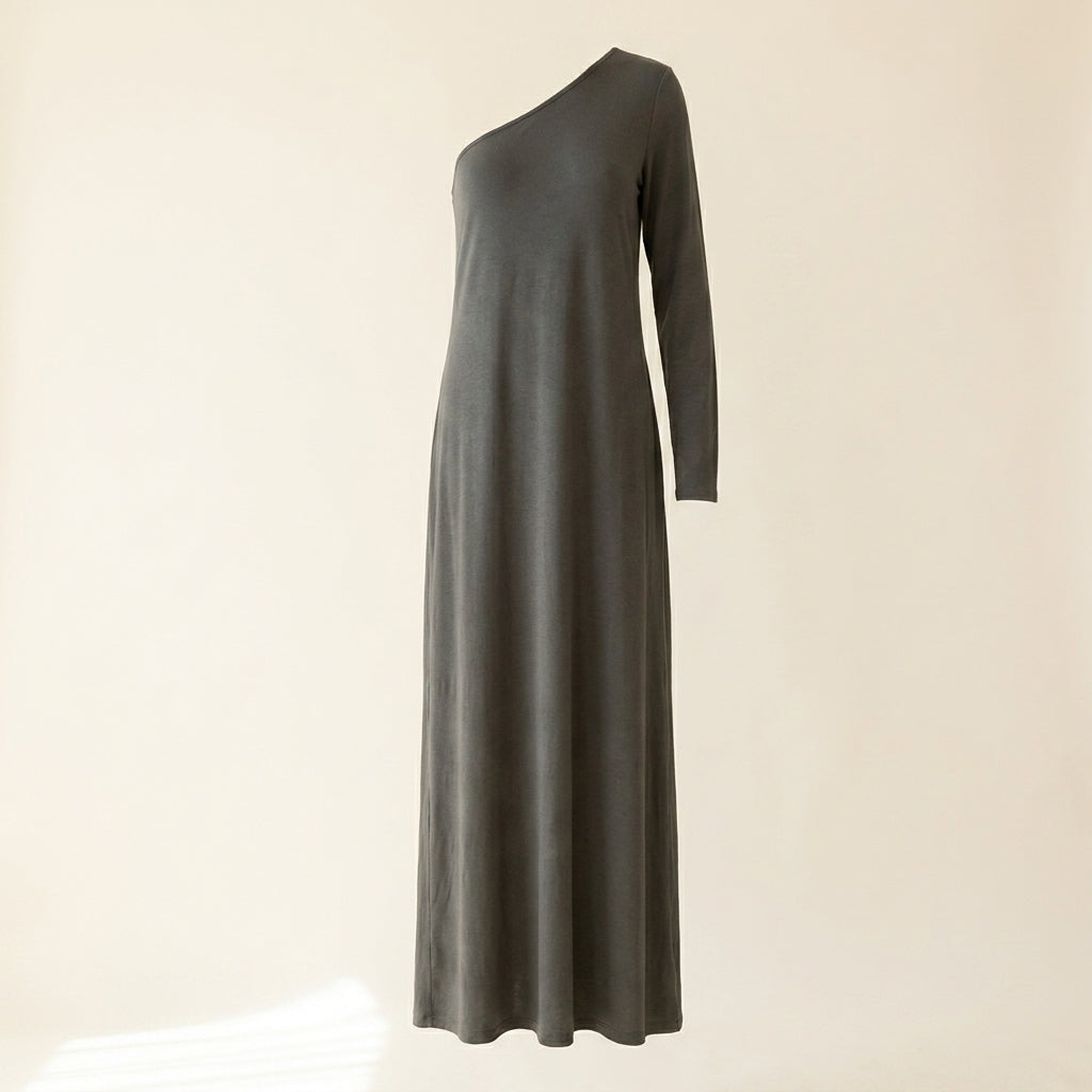 Lily™ | Vestido Maxi Asimétrico de un Hombro