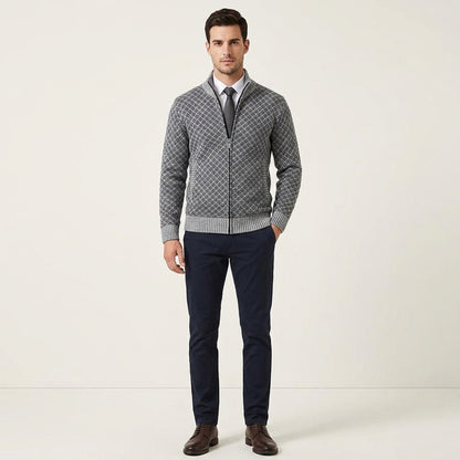 Oliver™ | Cárdigan Casual de Punto con Cremallera
