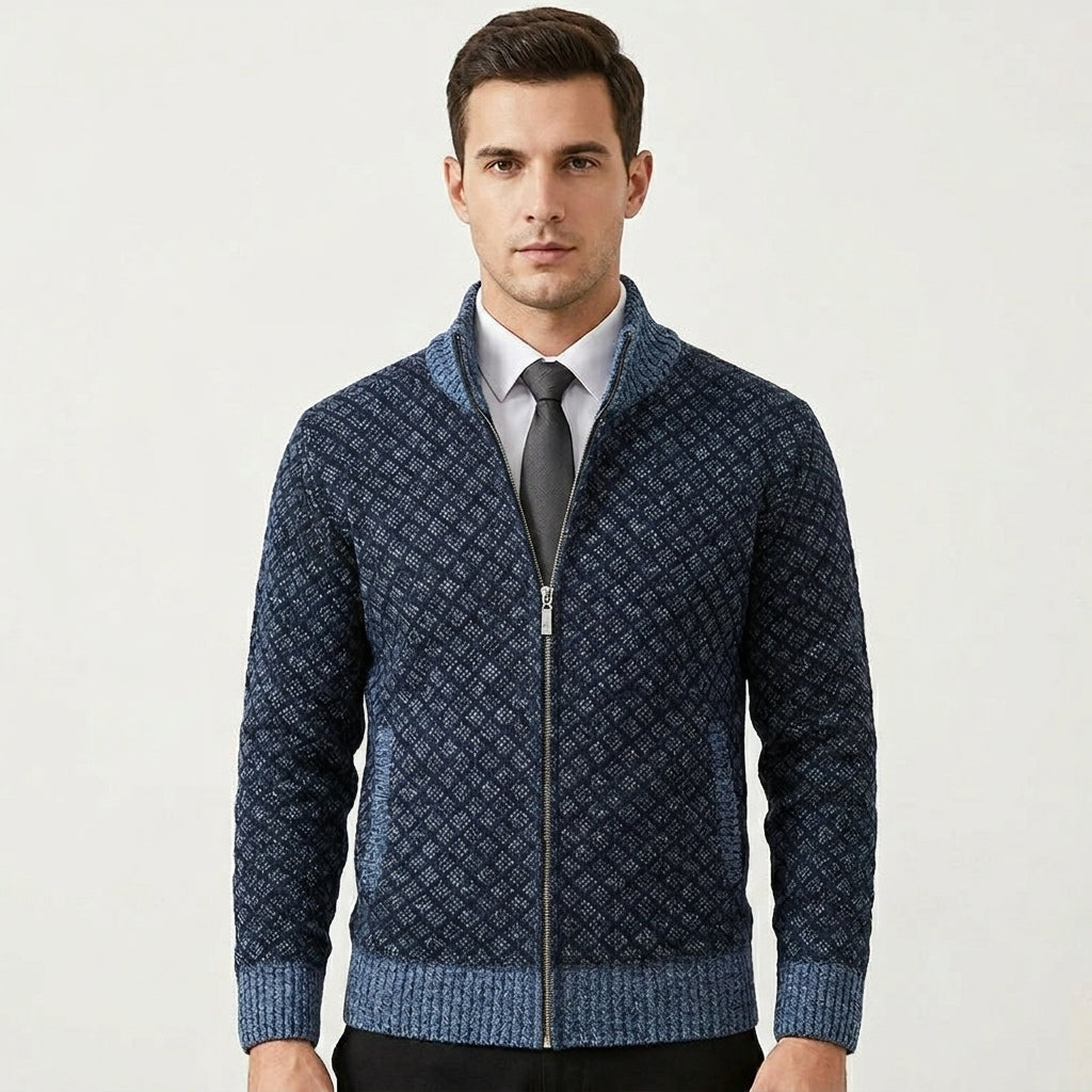 Oliver™ | Cárdigan Casual de Punto con Cremallera