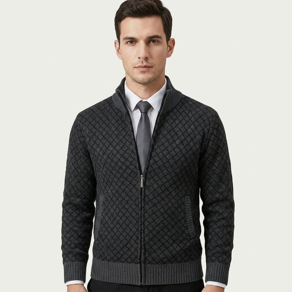 Oliver™ | Cárdigan Casual de Punto con Cremallera
