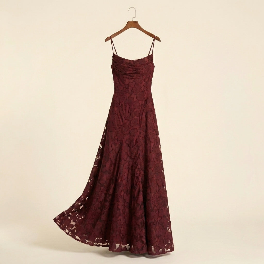 Serena™ | Vestido Maxi de Encaje Elegante