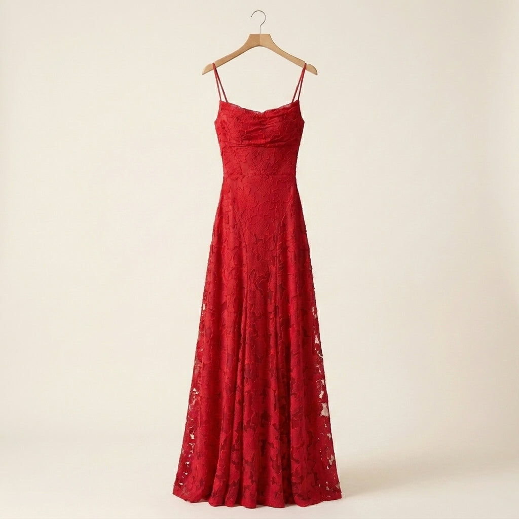 Serena™ | Vestido Maxi de Encaje Elegante