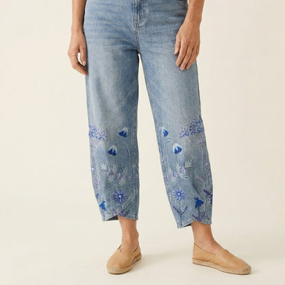 Aven™ | Pantalones Bombachos Bordados