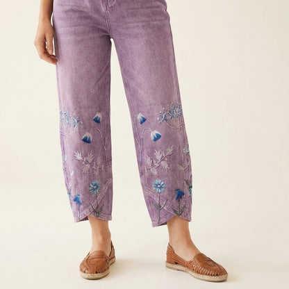 Aven™ | Pantalones Bombachos Bordados
