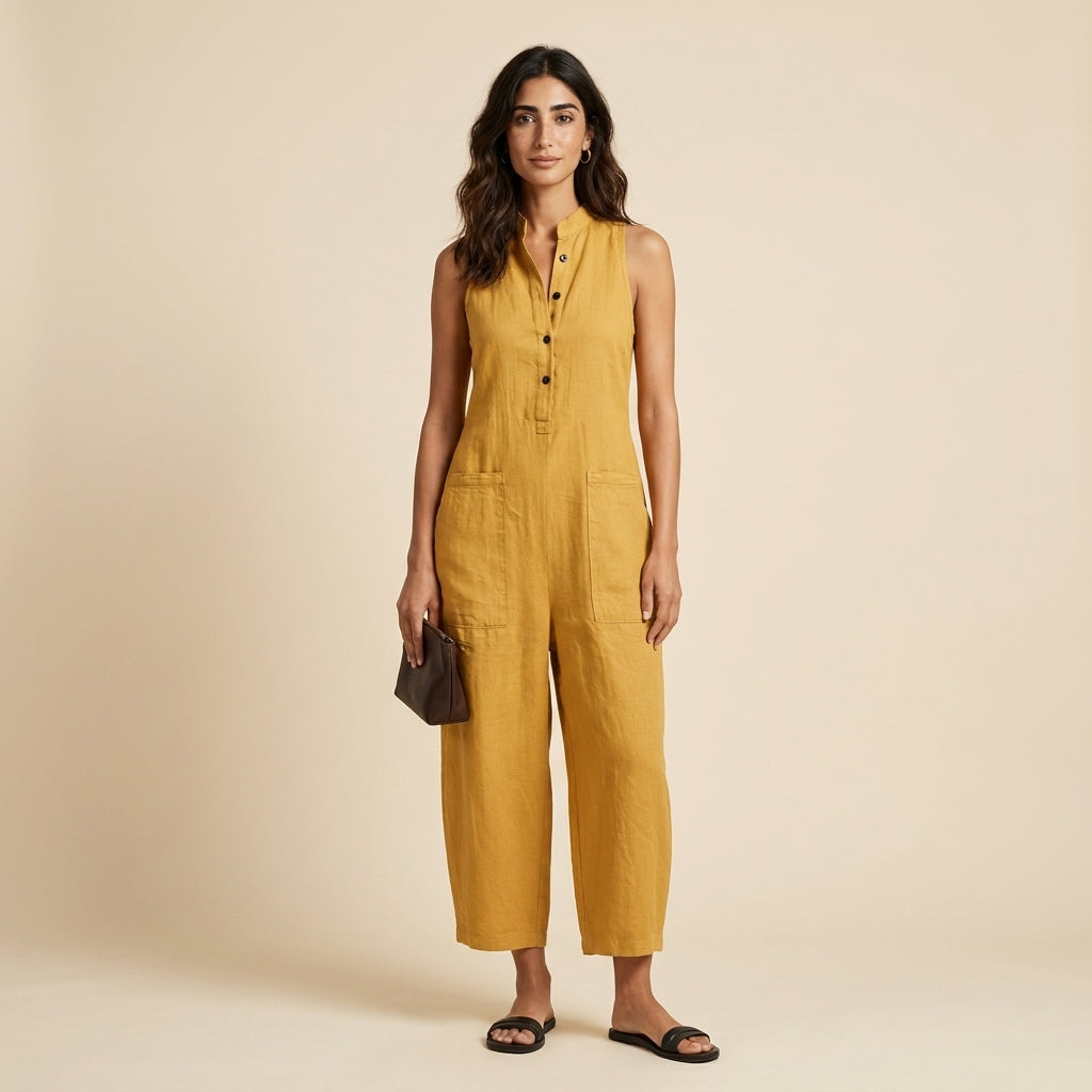 Lucinda™ | Mono Elegante Sin Mangas