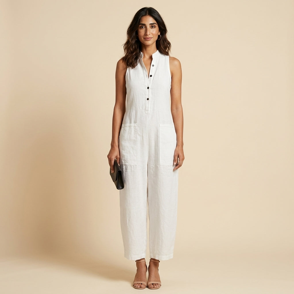 Lucinda™ | Mono Elegante Sin Mangas