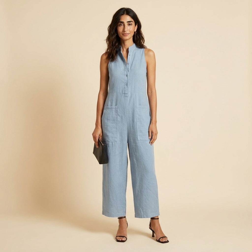 Lucinda™ | Mono Elegante Sin Mangas