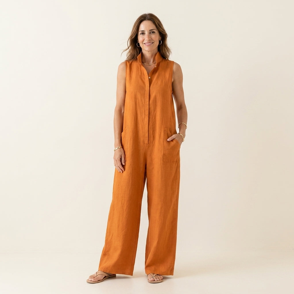 Jerline™ | Mono Largo Cuello Mao