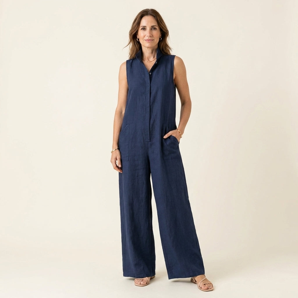 Jerline™ | Mono Largo Cuello Mao