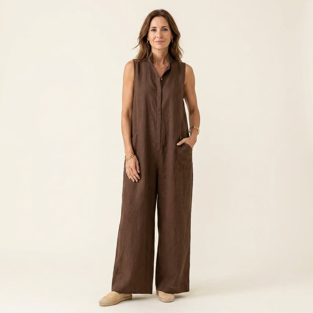 Jerline™ | Mono Largo Cuello Mao