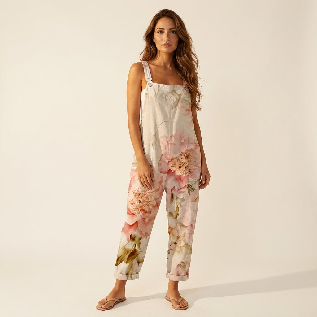 Paola™ | Mono crema rosado floral
