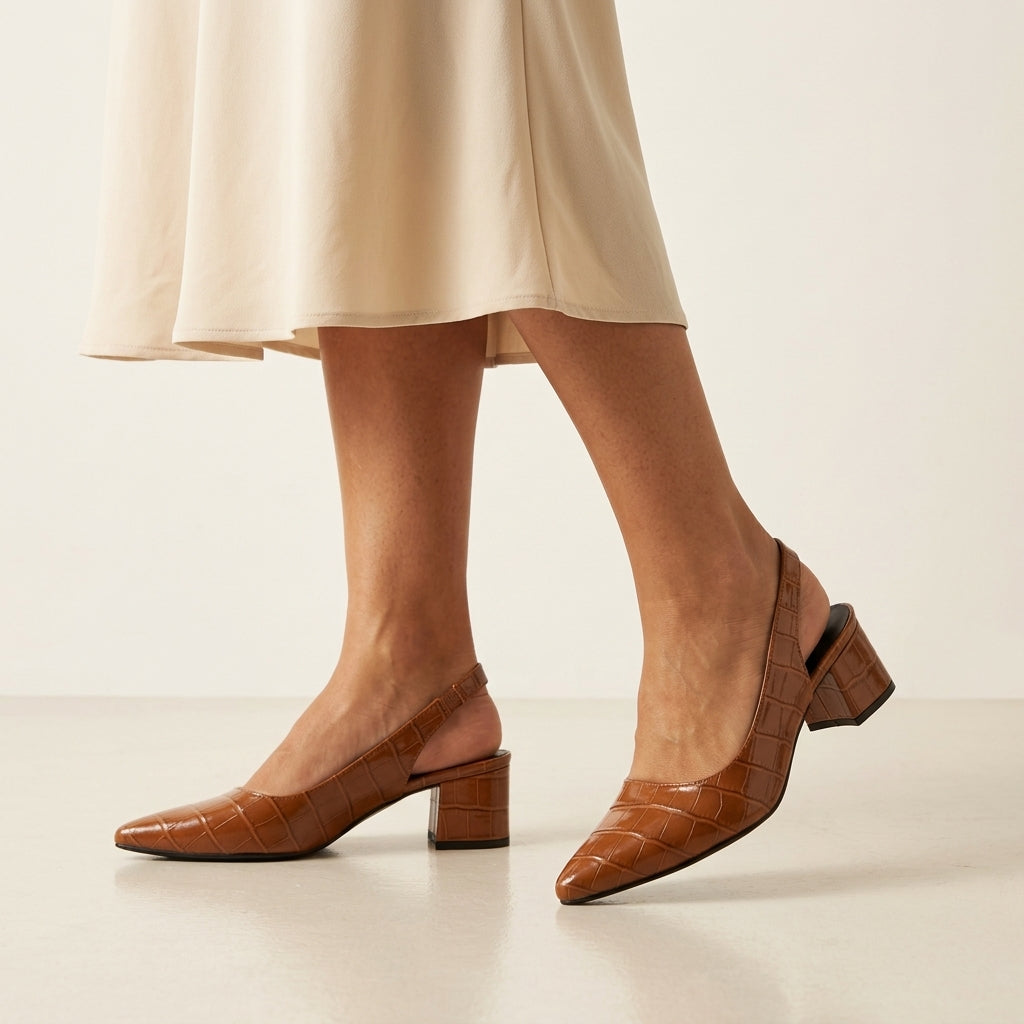 Lili | Zapatos de tacón ancho
