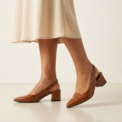 Lili | Zapatos de tacón ancho