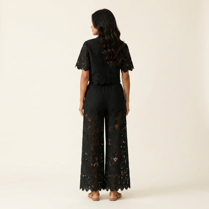 Adelina™ | Conjunto Bordado Calado de Verano