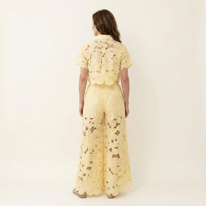 Adelina™ | Conjunto Bordado Calado de Verano